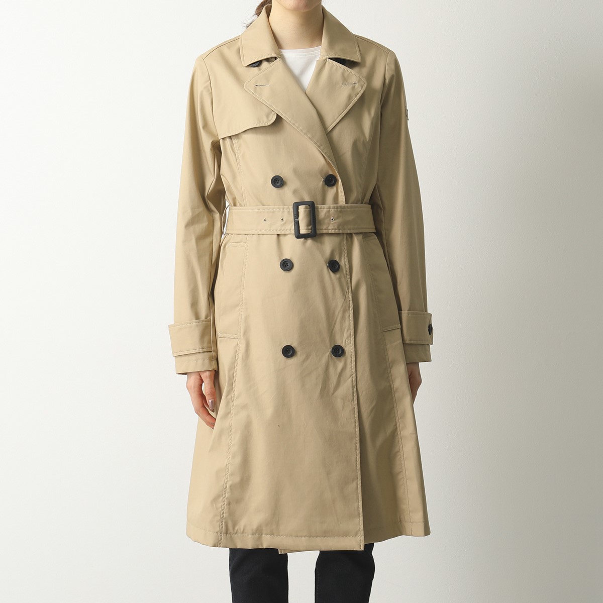 楽天市場 Tatras タトラス Rライン Ltas47 Demofane トレンチコート スプリングコート セミロング丈 ジャケット Beige レディース インポートセレクト Musee