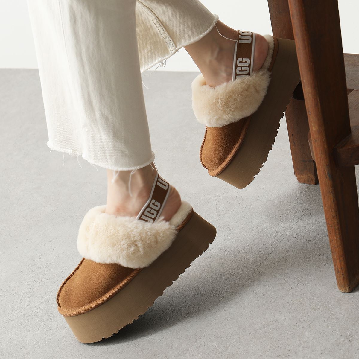 UGG アグ プラットフォーム サンダル FUNKETTE 1113474 レディース