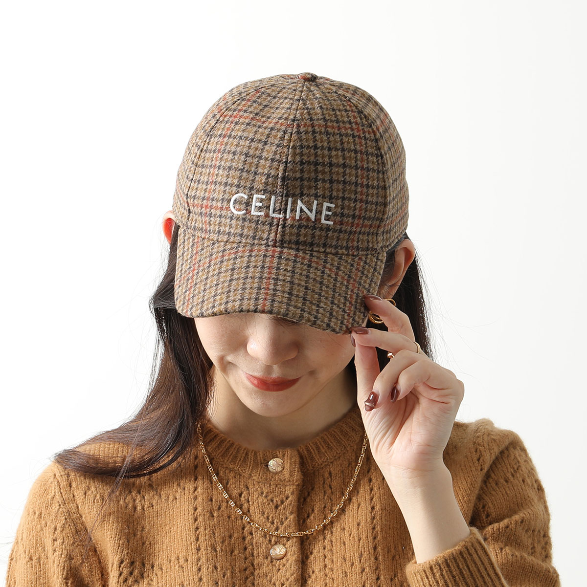 CELINE セリーヌ ベースボールキャップ 2AUS9024K.04FB レディース 