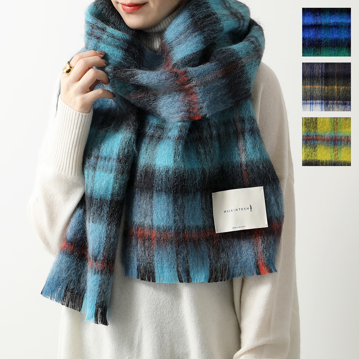 JIL SANDER+ マフラー J40TE0124 J40041 チェック柄 JIL SANDER+ マフラー J40TE0124 J40041 チェック柄 (Jil Sander