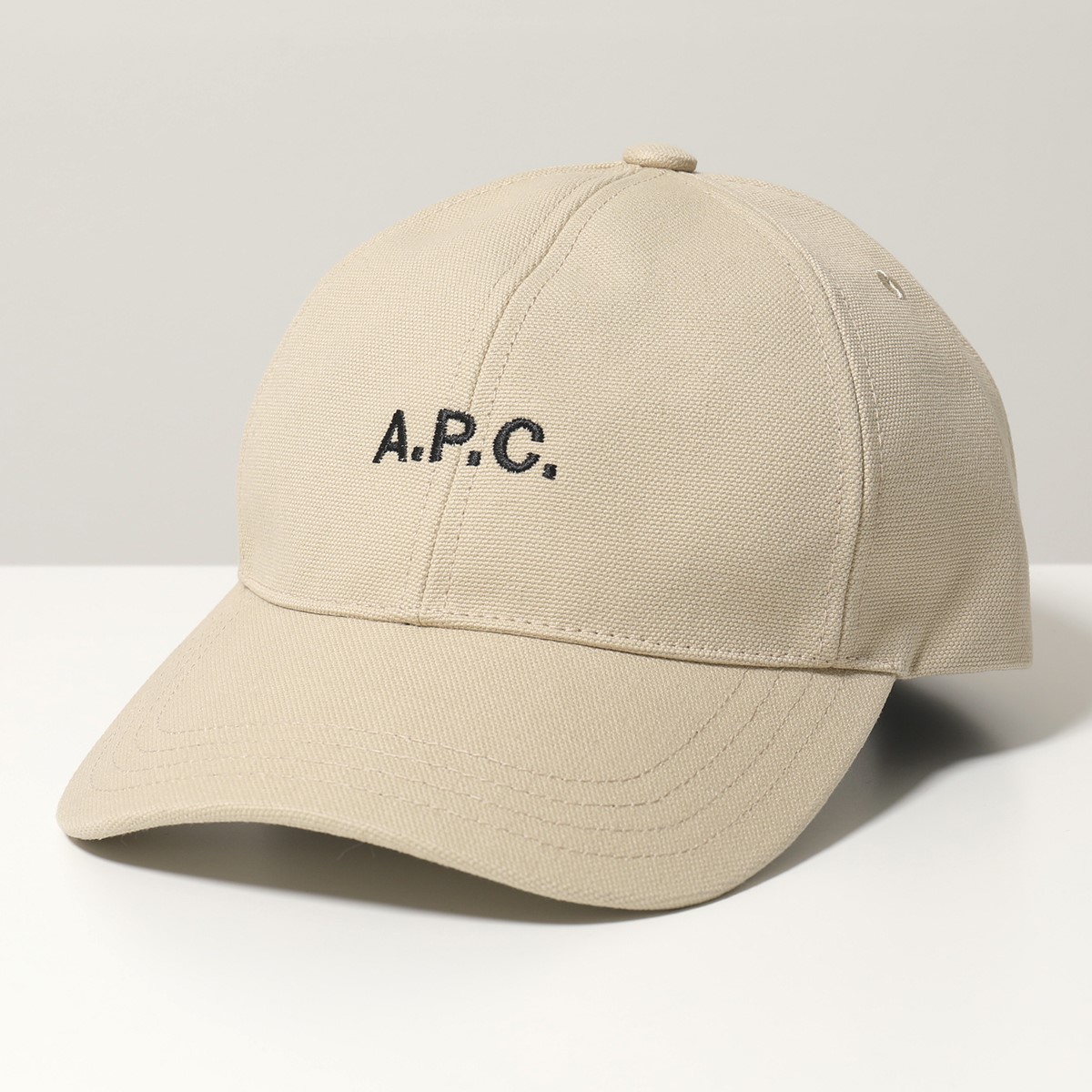 【楽天市場】APC A.P.C. アーペーセー COCPR M24069 casquette charlle ロゴ刺繍 コットン ベースボールキャップ 帽子 BAA/BEIGE メンズ