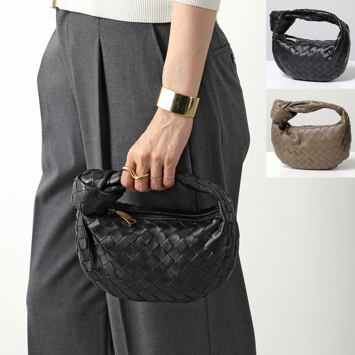 24SS【BOTTEGA VENETA】ティーン ジョディ イントレチャート BOTTEGA VENETA ボッテガヴェネタ ハンドバッグ TEEN JODIE