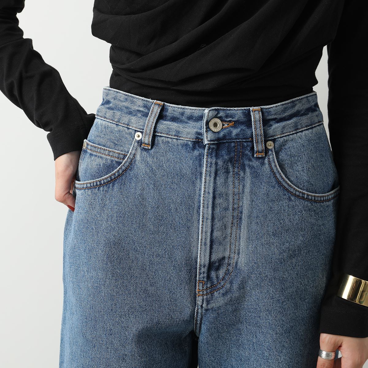 LOEWE ロエベ ジーンズ ANAGRAM BAGGY アナグラム バギー H526Y11X65 