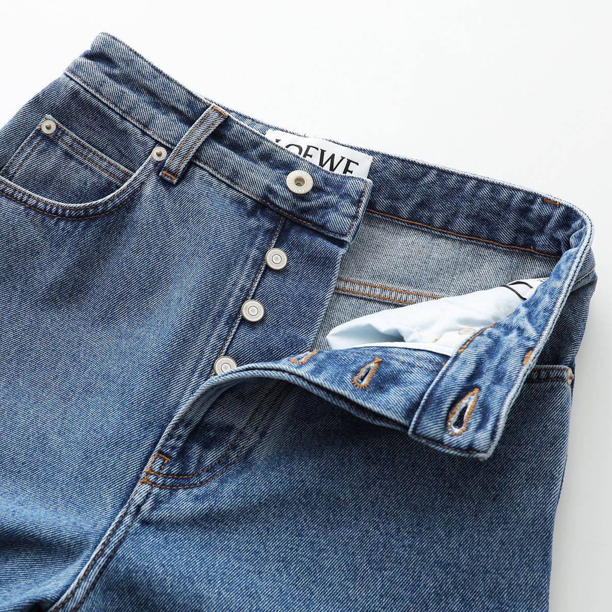 LOEWE ロエベ ジーンズ ANAGRAM BAGGY アナグラム バギー H526Y11X65 