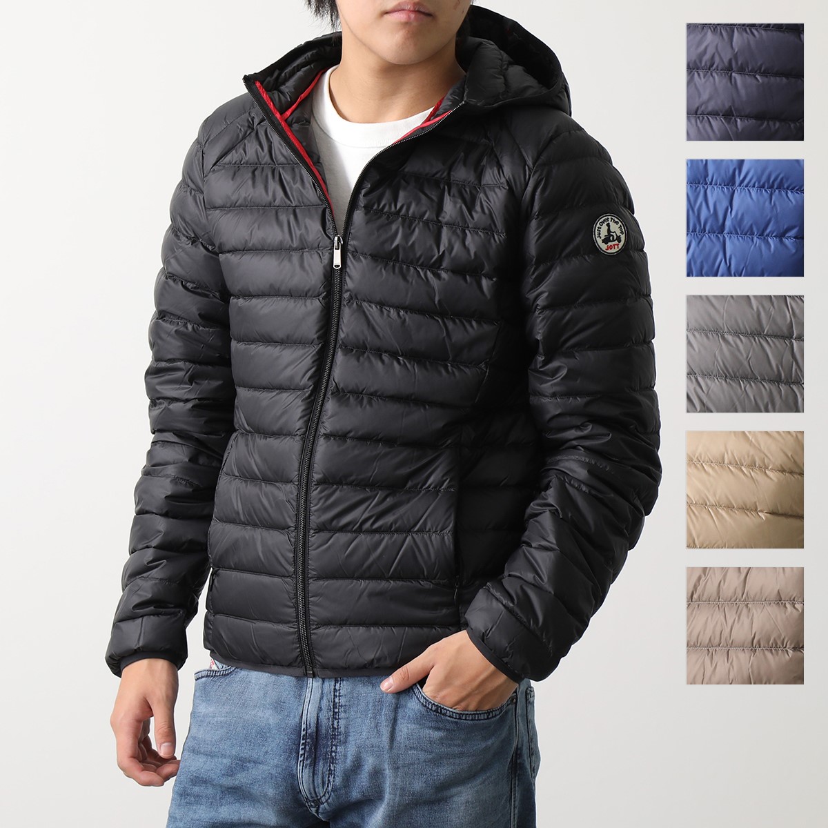【美品】 JOTT ジョット ダウンジャケット インナーダウン ネイビー 楽天市場】JOTT ジョット ノーカラージャケット Douda デューダ