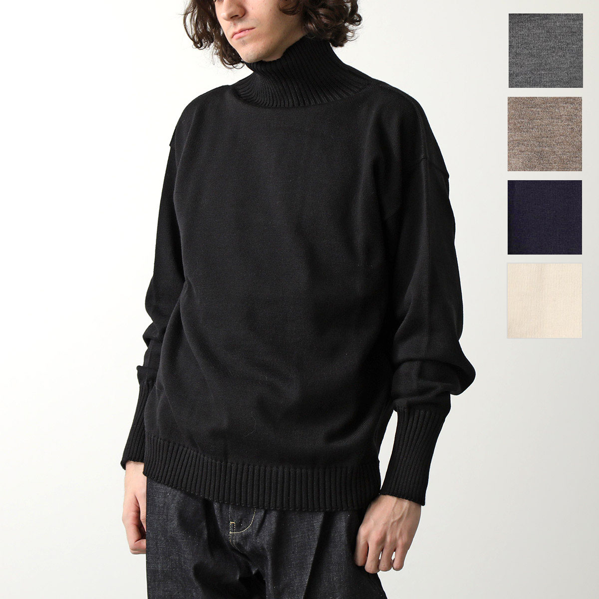 美品　John Smedley ジョンスメドレー　ハイゲージタートルネックニット JOHN SMEDLEY ジョンスメドレー ニット CATKIN カトキン SLIMFIT