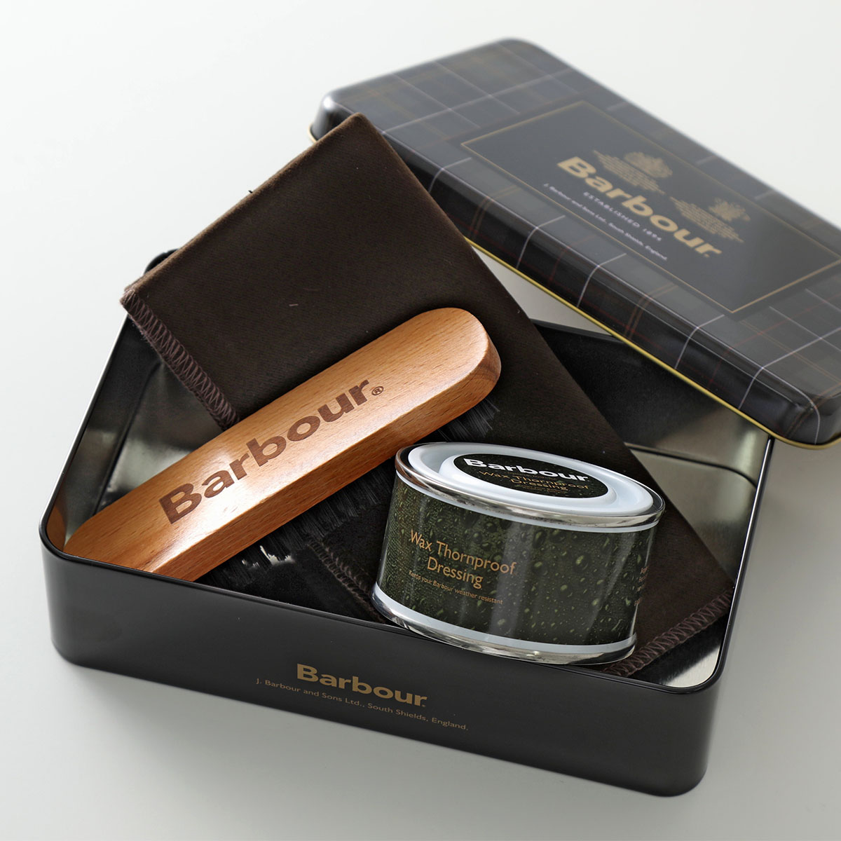 【楽天市場】Barbour バブアー ジャケット ケアキット UAC0228 WAX JACKET CARE KIT メンズ クロス ワックス