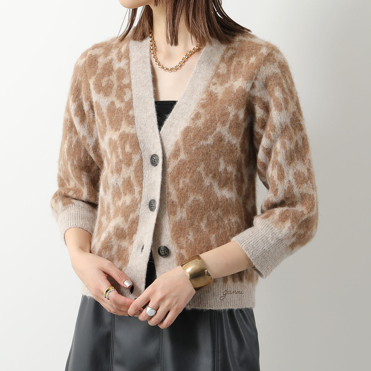 GANNI ホワイトカーディガン Ganni ウィメンズ カーディガン | SSENSE 日本