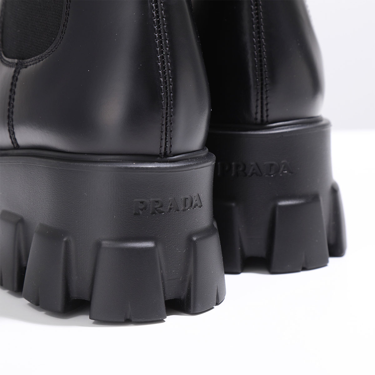 PRADA プラダ サイドゴアブーツ モノリス 1T256N B4L レディース