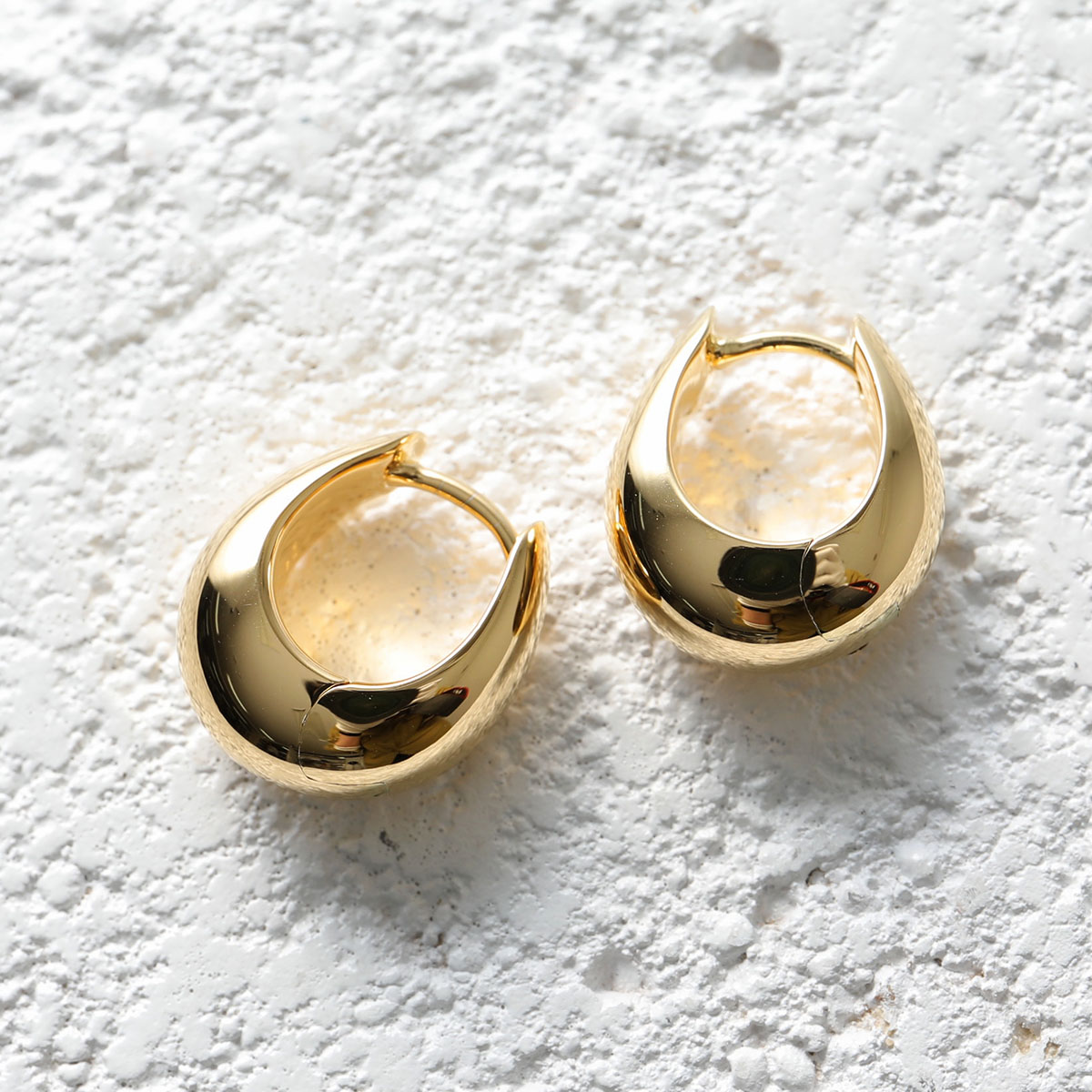 TOMWOOD トムウッド ピアス Ice Hoop Small Gold アイス フープ 