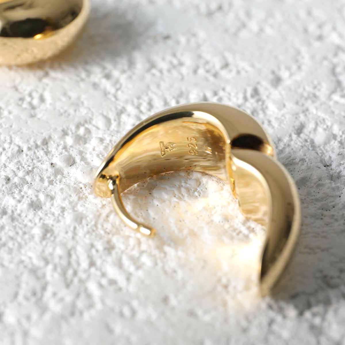 TOMWOOD トムウッド ピアス Ice Hoop Small Gold アイス フープ 100516 