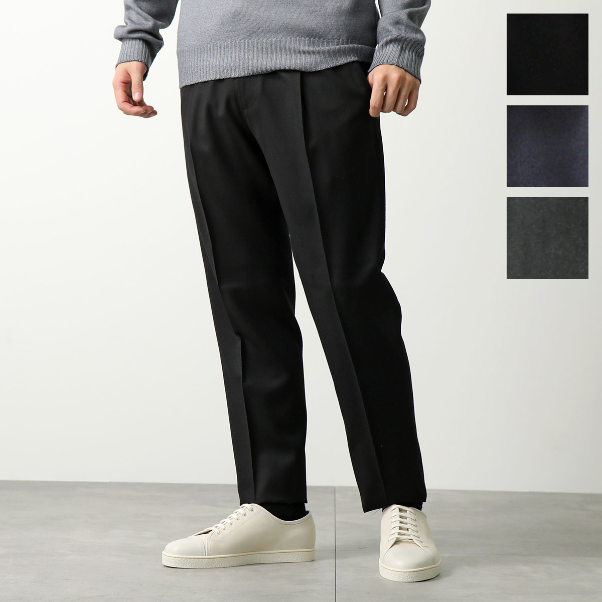 GERMANO ジェルマーノ　スラックス GERMANO ジェルマーノ ウールスラックス NEW CLASSIC GRAY