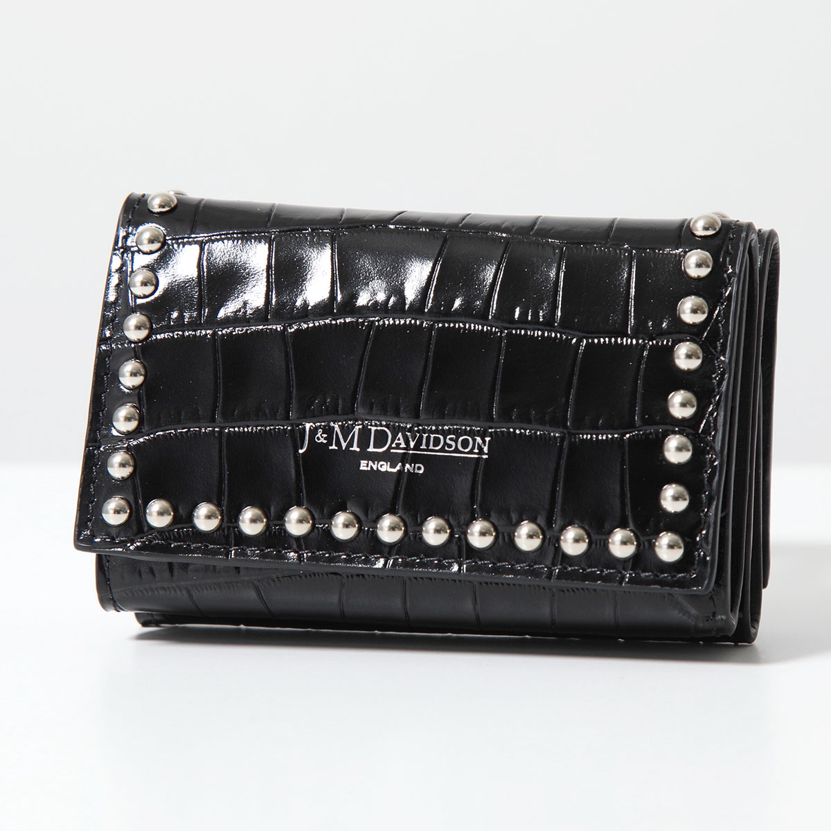 楽天市場】J&M DAVIDSON 三つ折り財布 FOLD WALLET WITH STUDS