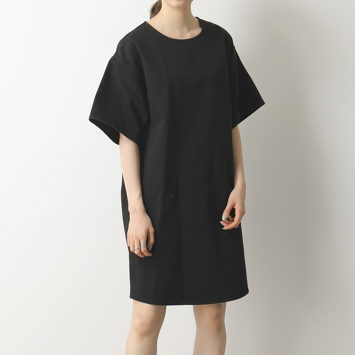 楽天市場 Mm6 Maison Margiela エムエムシックス メゾンマルジェラ S52ct0507 S デニム Tシャツ ドレス ワンピース ジップフライ オーバーサイズ 半袖 900 レディース インポートセレクト Musee