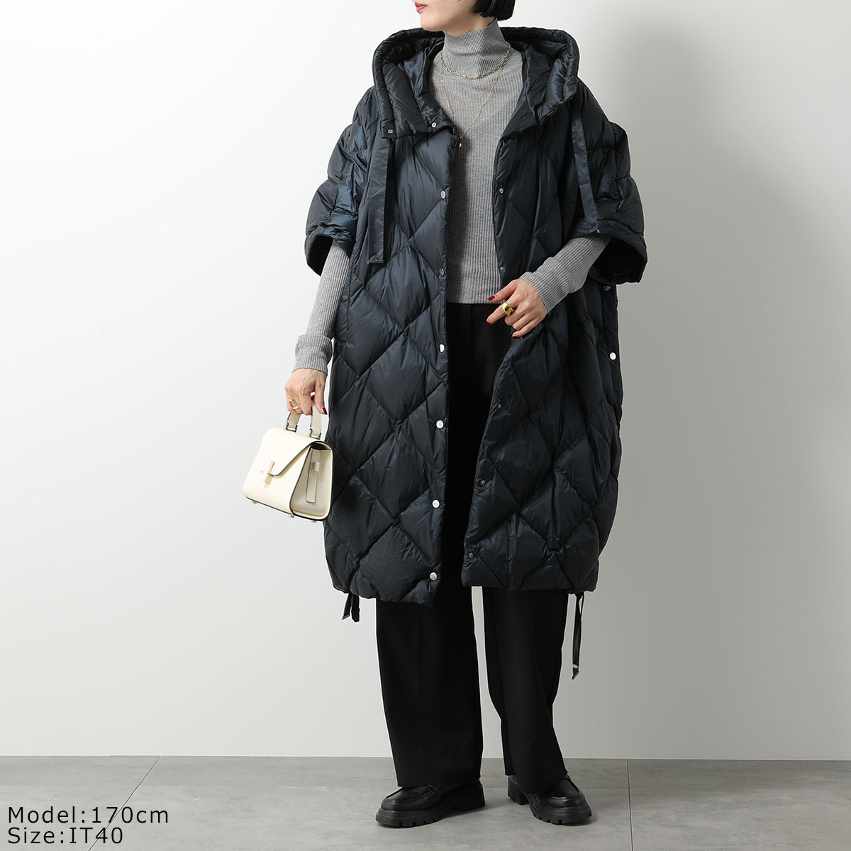 Max Mara The Cube マックスマーラ ザ・キューブ ダウンケープ TRECA  