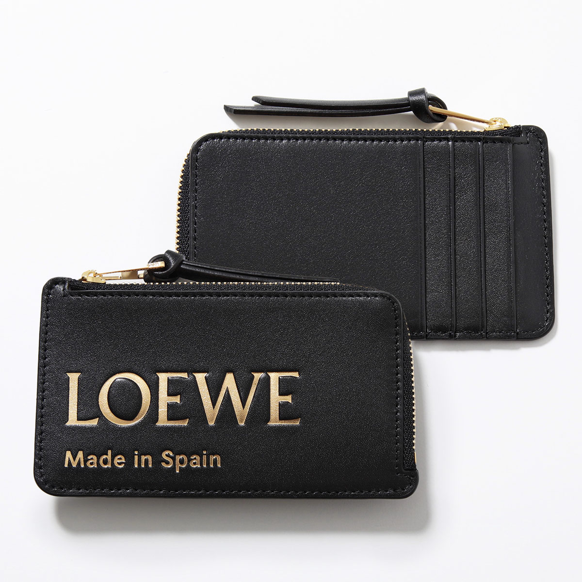 楽天市場】マラソン限定☆エントリー＆お気に入り登録で最大3万ポイント当選LOEWE ロエベ フラグメントケース CLE0Z40X01 レディース レザー  コインケース カードケース パスケース エンボスロゴ 1100/BLACK 【po_fivee】 : インポートセレクトmusee