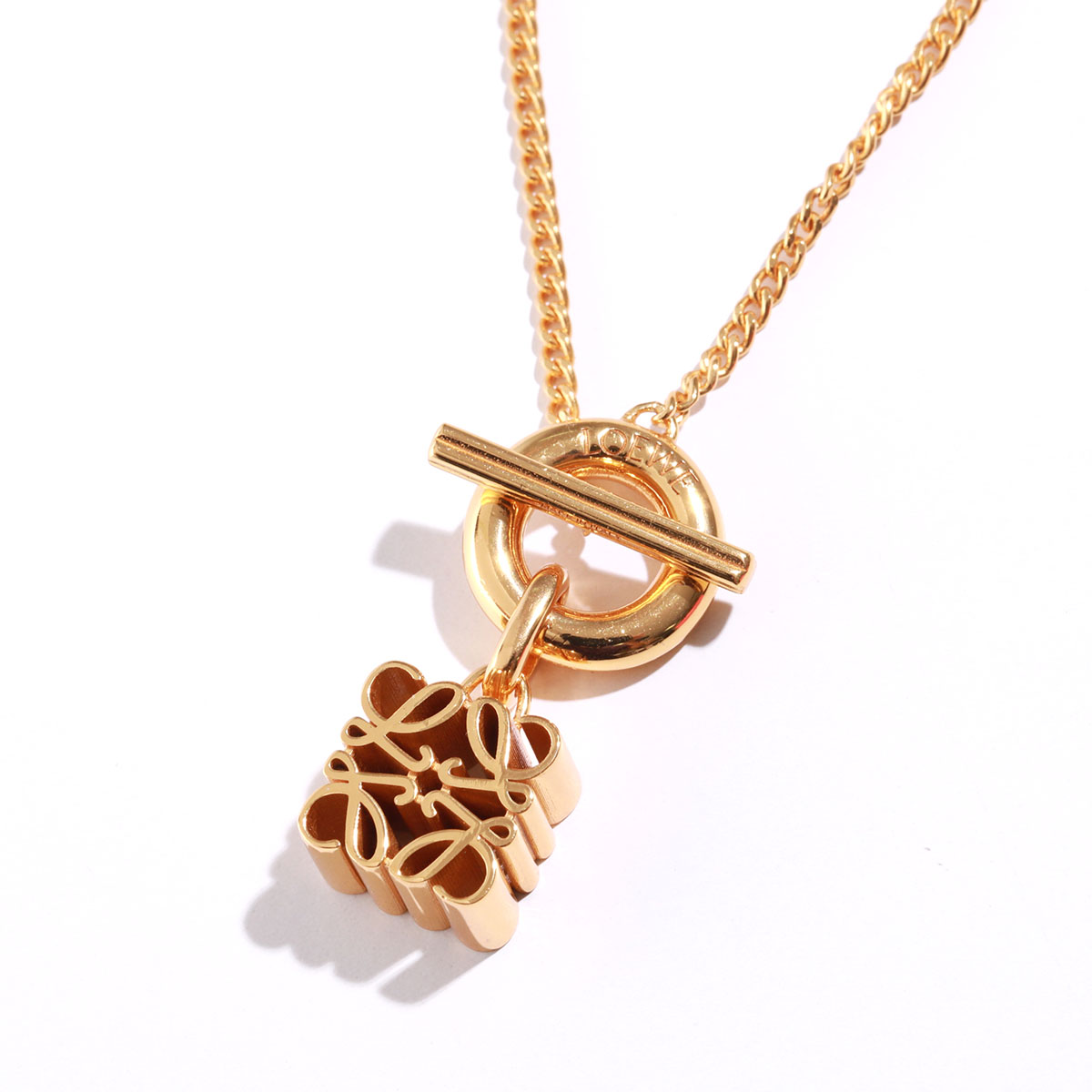 ロエベ　チャーム付きネックレス 楽天市場】LOEWE ロエベ ネックレス J821241X07 J821241X08