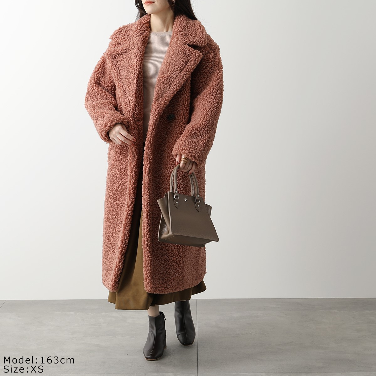 【美品】UGG　テディベアコート　グレー s-musee_341216017
