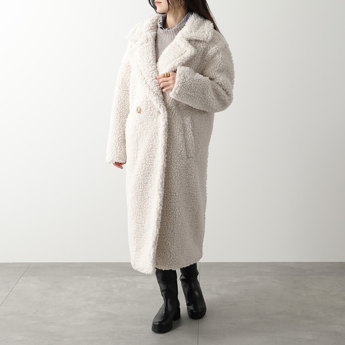 UGG アグ コート Gertrude Long Teddy Coat 1120631 レディース ロング