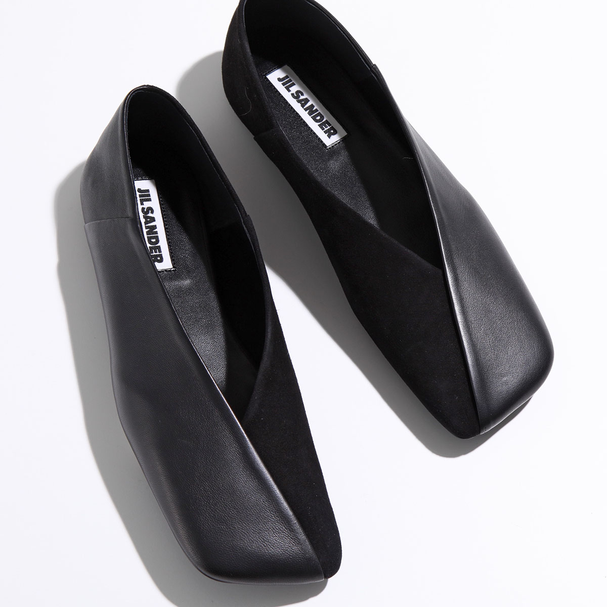 jilsander ジルサンダー　ポインテッドトゥ　フラットローファー ji-6wr03p2775-001_5.jpg