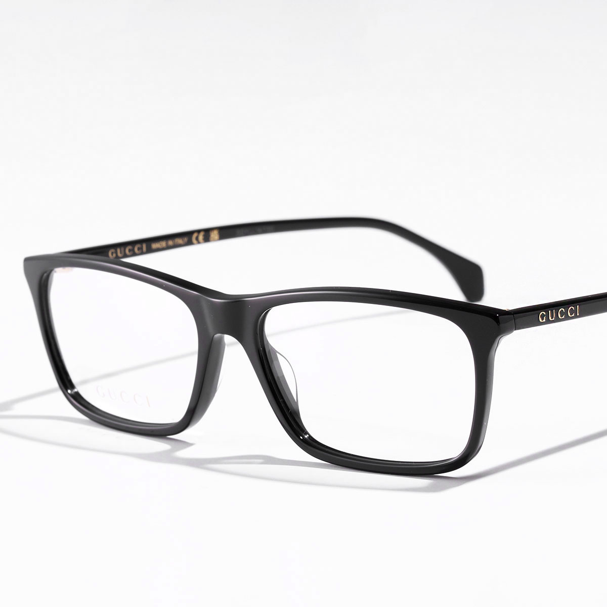 GUCCI グッチ メガネ GG0174O メンズ レディース スクエア型 黒縁 GUCCI グッチ メガネ GG0174O メンズ レディース スクエア型