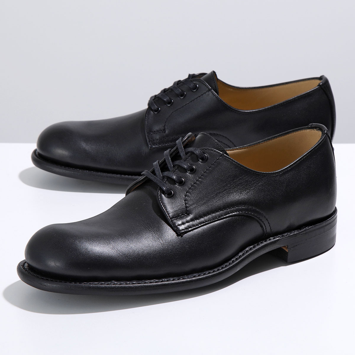 楽天市場】Sanders サンダース レザーシューズ Military Derby Shoe