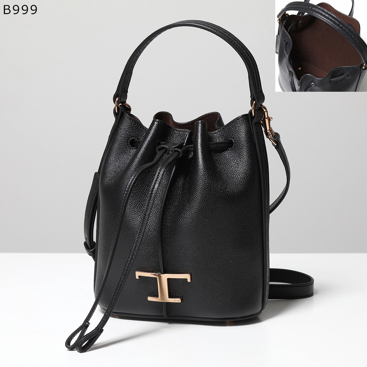 TODS トッズ ショルダーバッグ TSA SECCHIELLO MICRO Tタイムレス