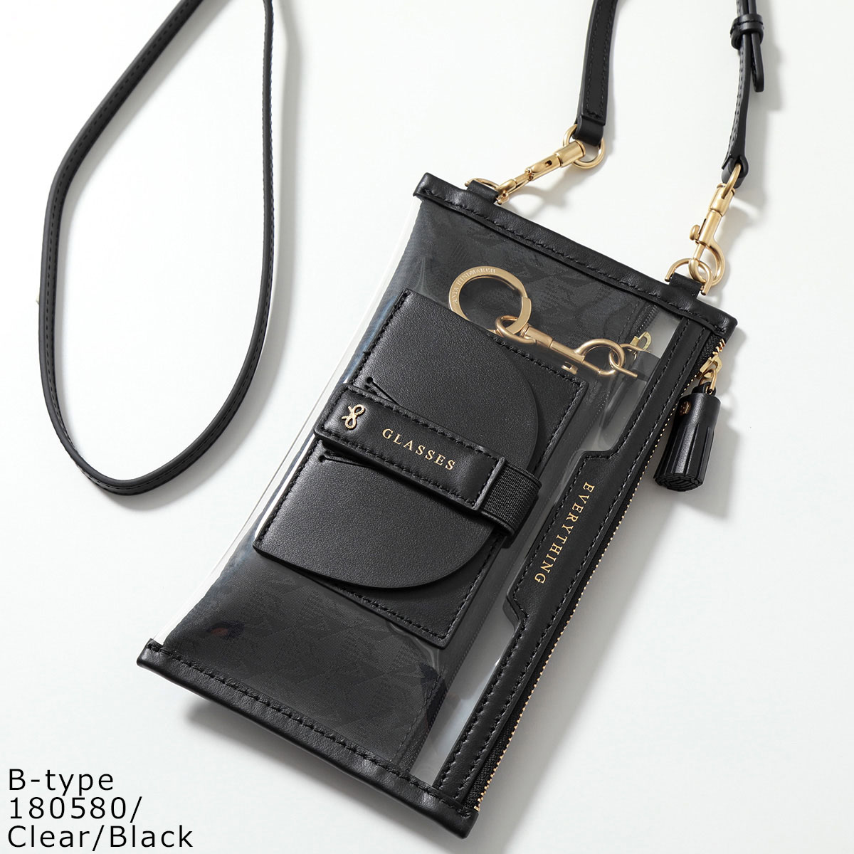 ANYA HINDMARCH アニヤハインドマーチ フォンケース Everything Pouch 