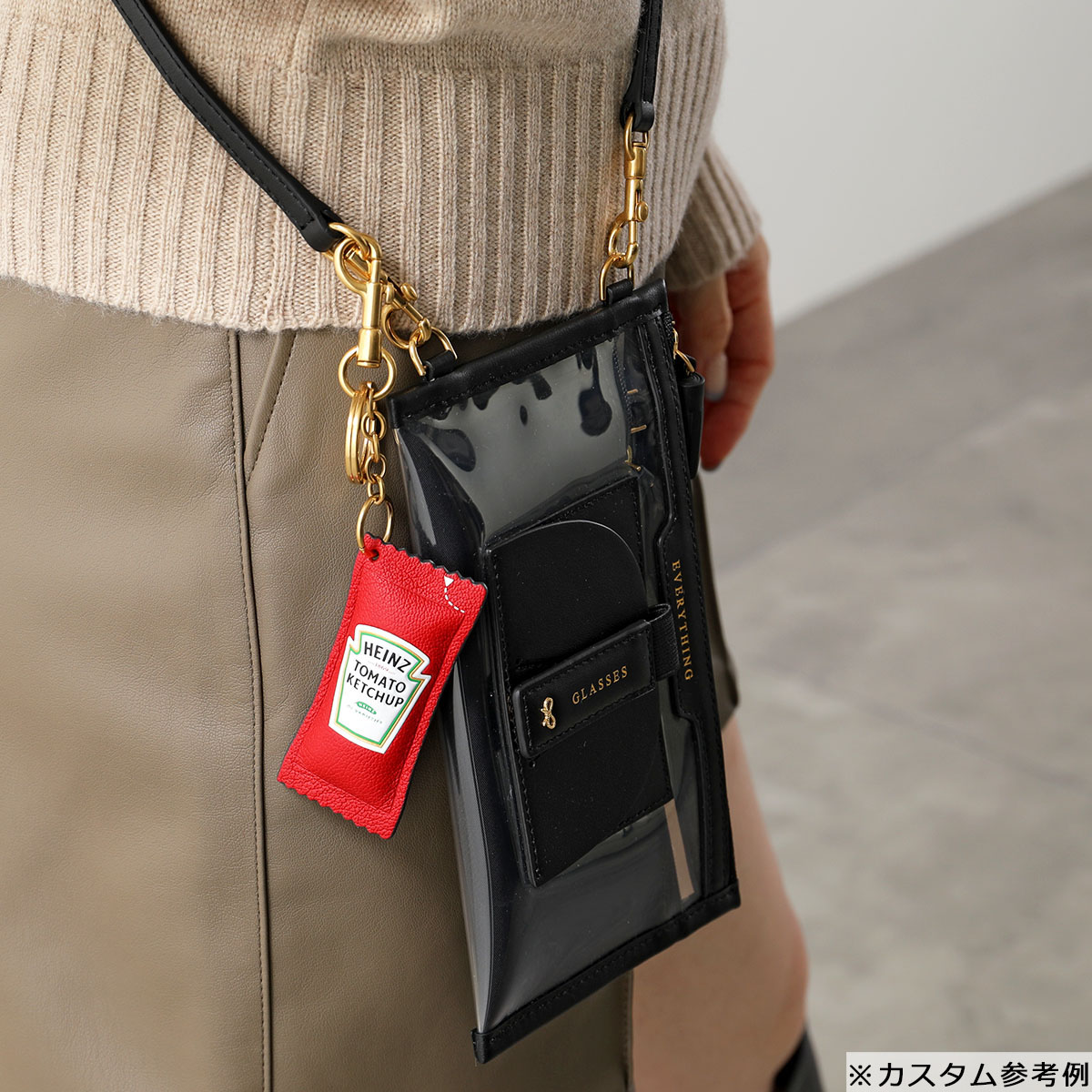 ANYA HINDMARCH アニヤハインドマーチ フォンケース Everything Pouch
