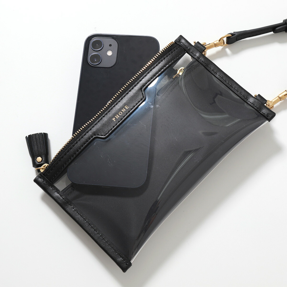 アニヤハインドマーチ☆エブリシングポーチ ANYA HINDMARCH アニヤハインドマーチ フォンケース Everything Pouch