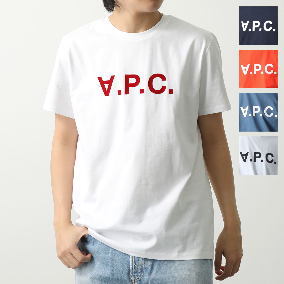 楽天市場】APC A.P.C. アーペーセー COBQX F26588 VPCTシャツ クルー 