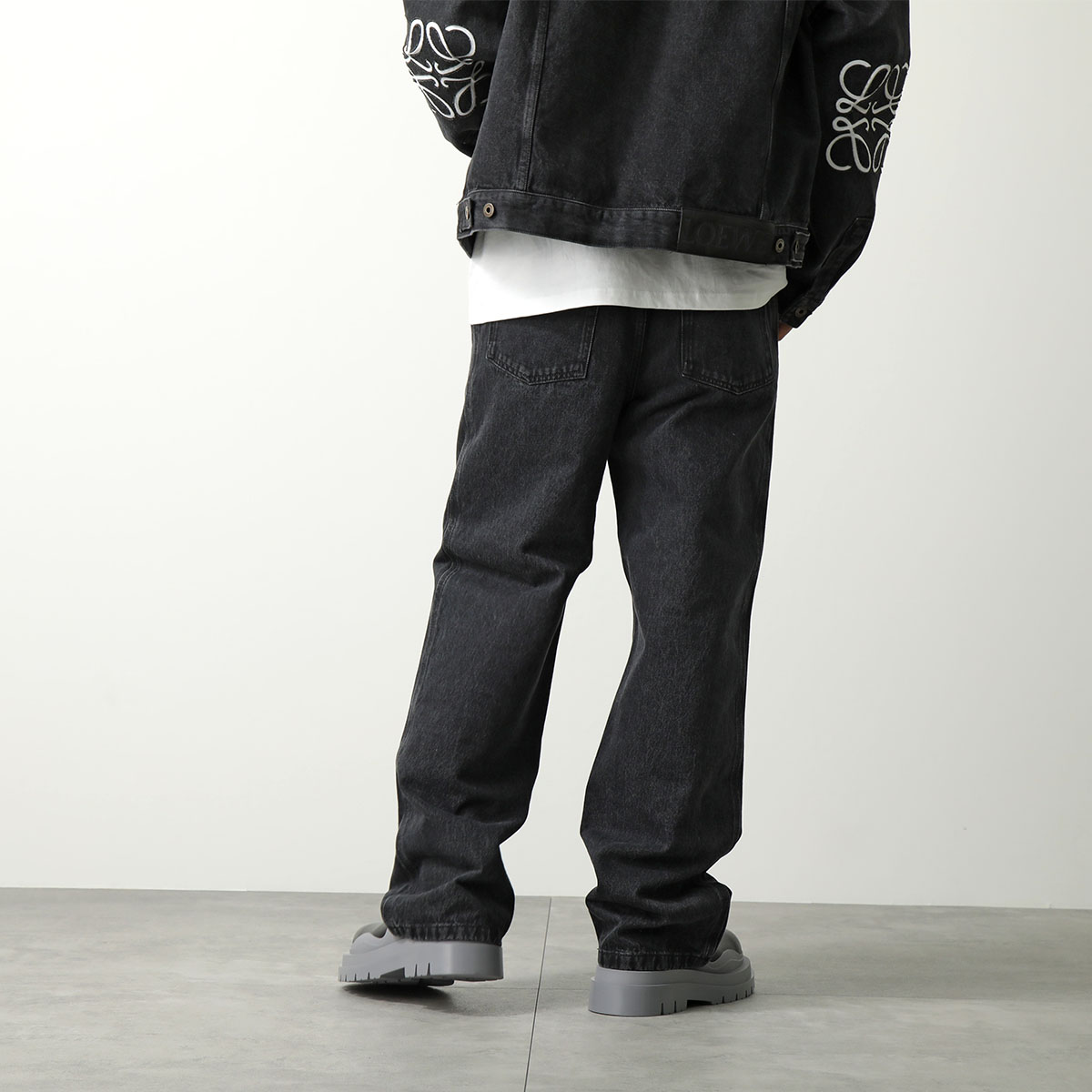 LOEWE ロエベ ジーンズ ANAGRAM BAGGY アナグラム バギー H526Y11W27