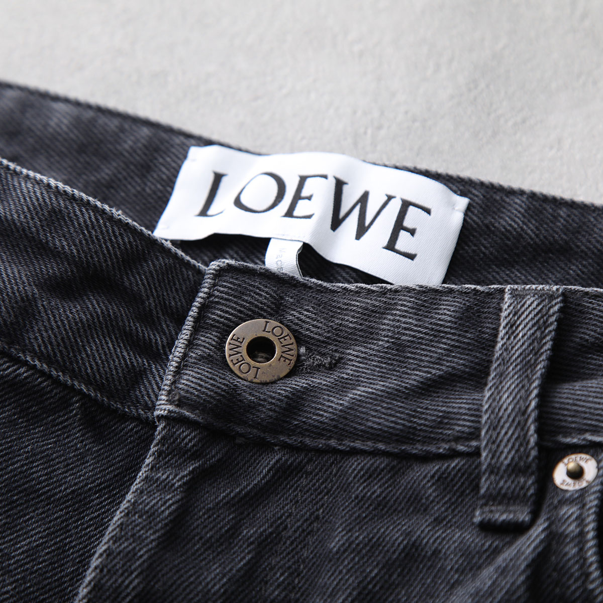 LOEWE ロエベ ジーンズ ANAGRAM BAGGY アナグラム バギー H526Y11W27 