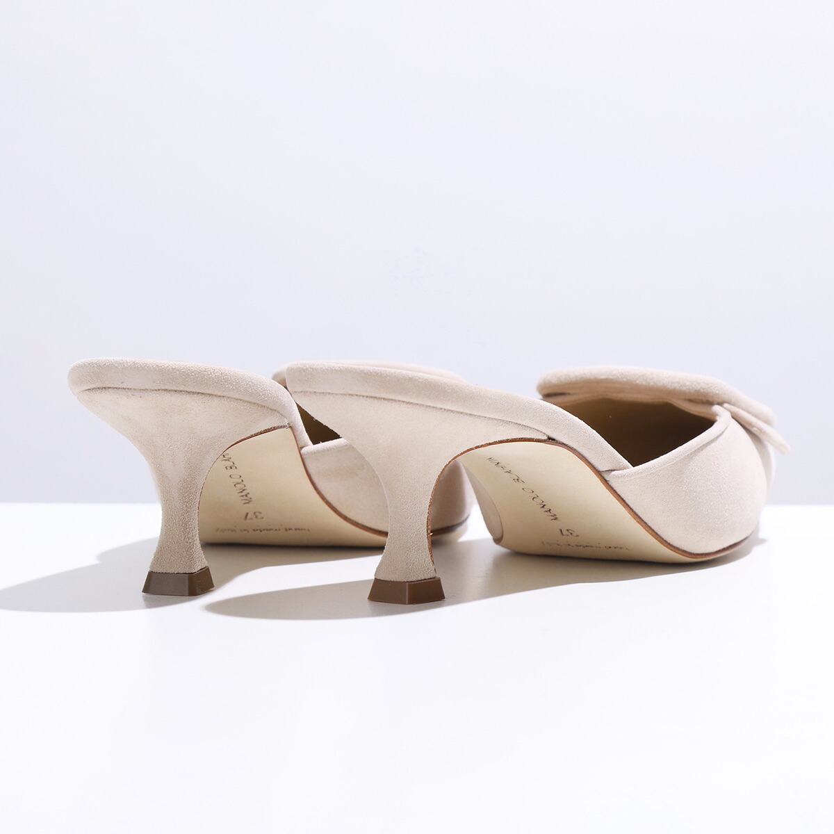 MANOLO BLAHNIK マノロブラニク ミュール MAYSALE SUEDE DAIM 050 