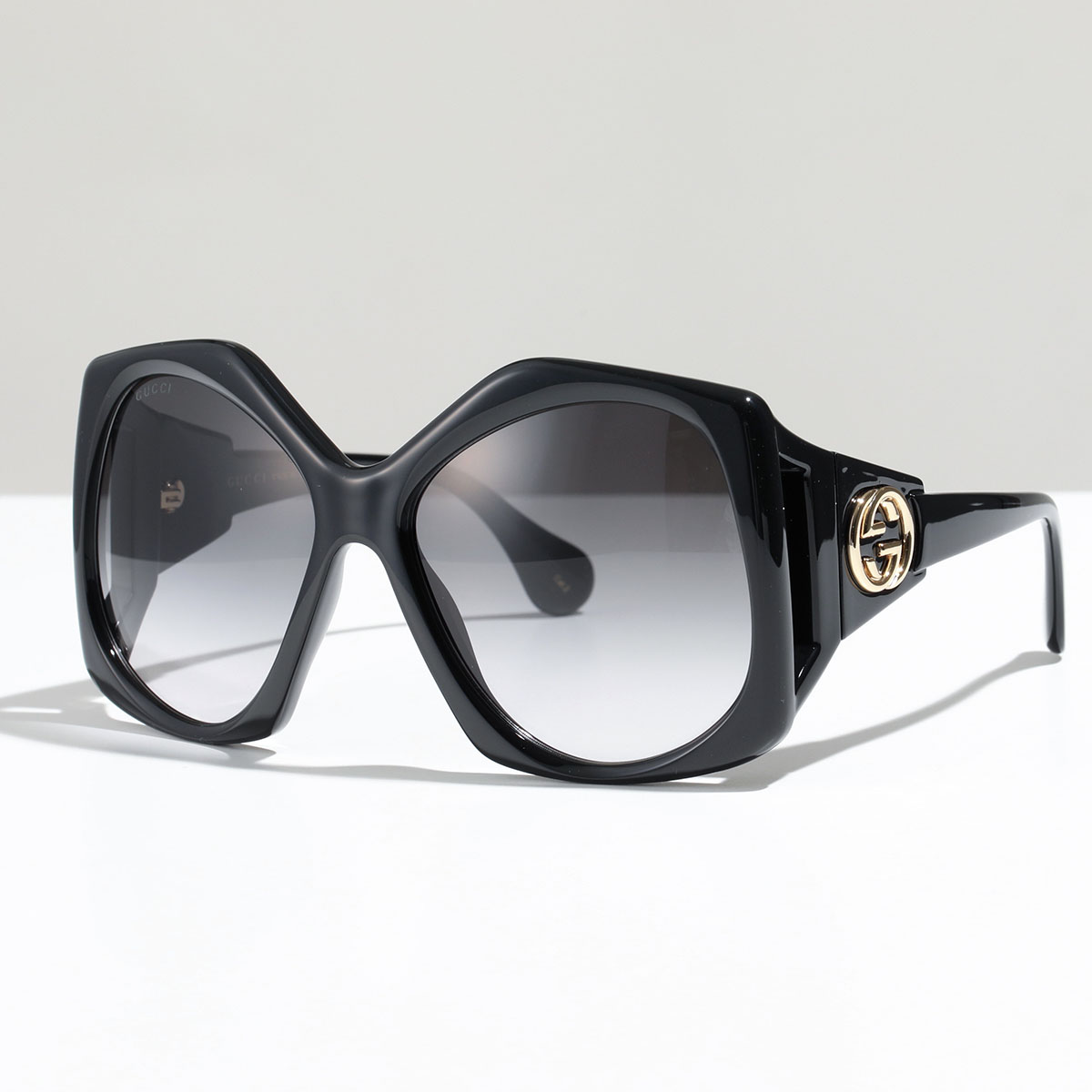 【楽天市場】GUCCI グッチ サングラス GG0875S レディース バタフライ型 セルフレーム 眼鏡 メガネ 伊達メガネ ダブルGメタル