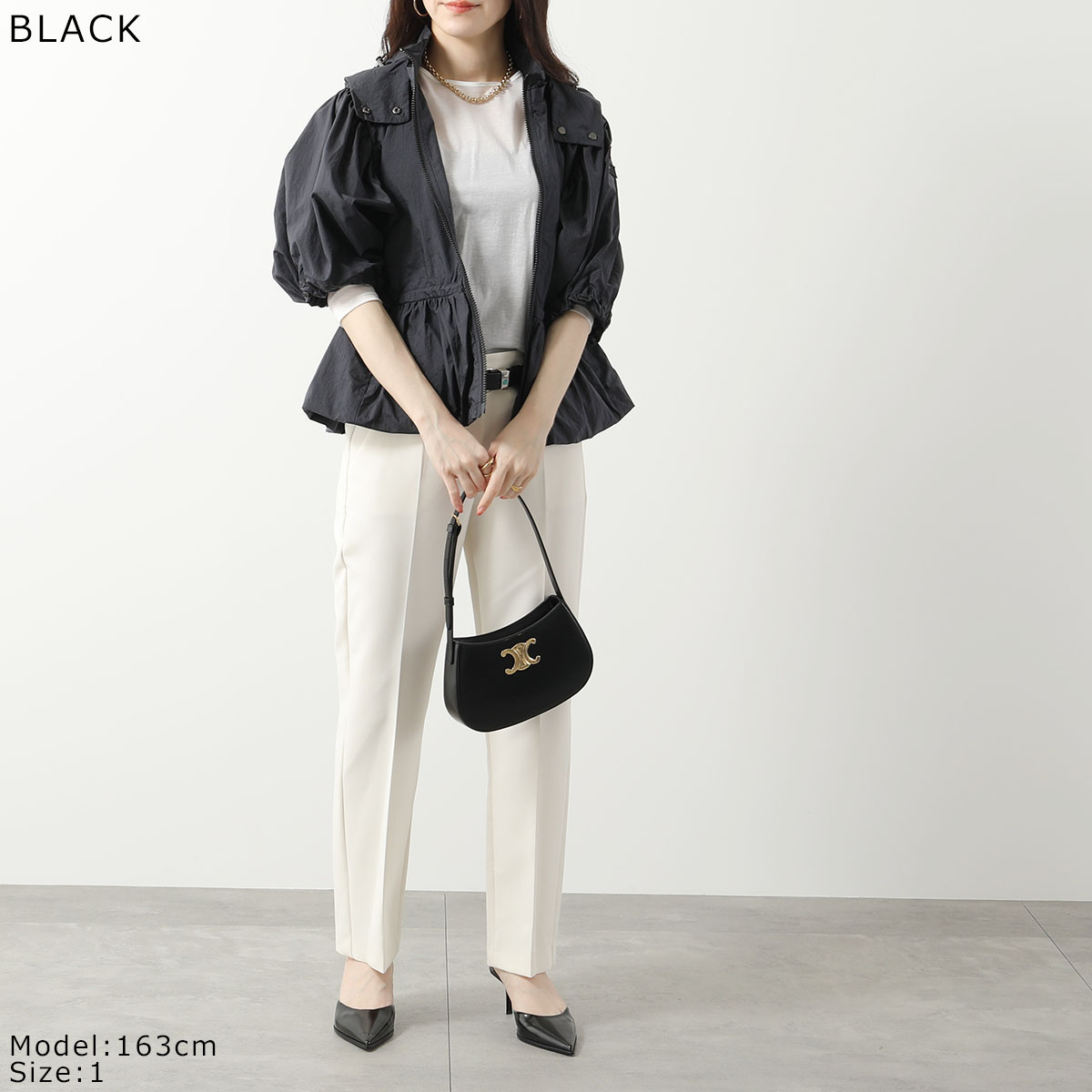 TATRAS フード付きベージュアウター TATRAS タトラス フード付き