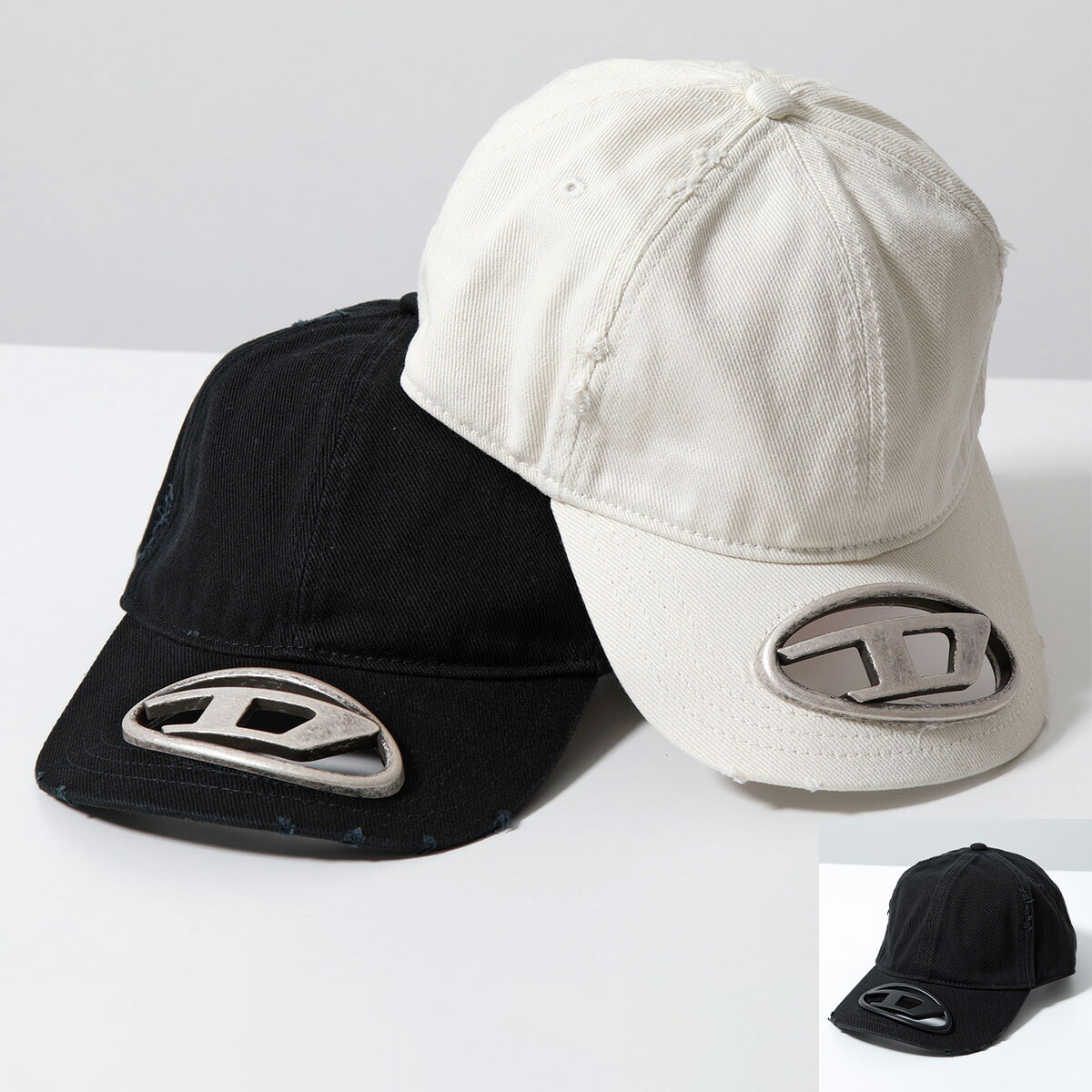 楽天市場】DIESEL ディーゼル ベースボールキャップ C-PLAK A11357 