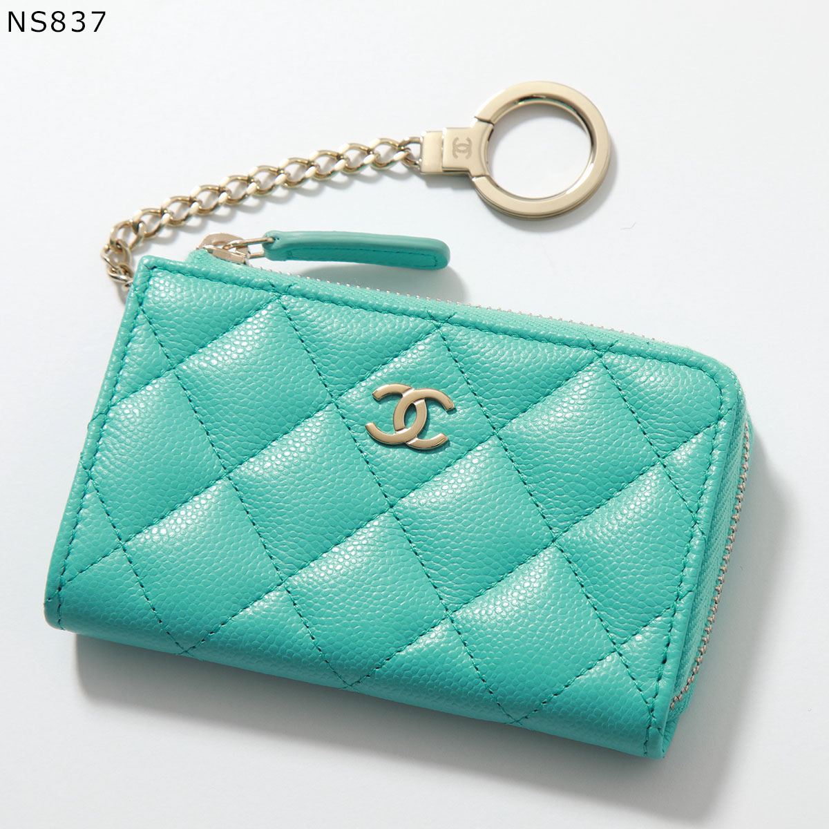 シャネル　キャビアスキン　コインケース　キーリング 8/30～9/1限定・最大2万円OFFクーポン配布中】CHANEL シャネル