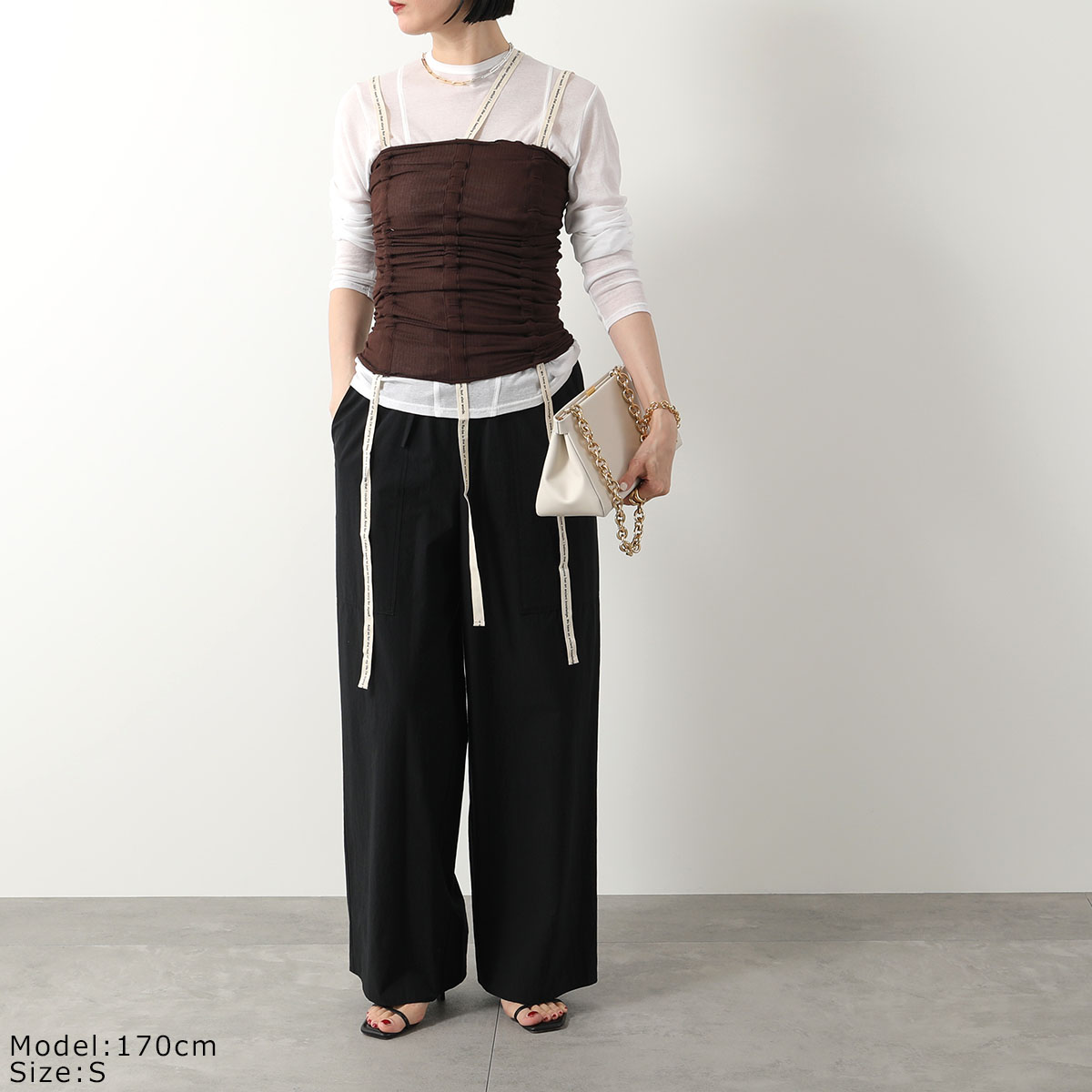 BASERANGE ベースレンジ キャミソール HEWN STRAP TOP TOHS RB 