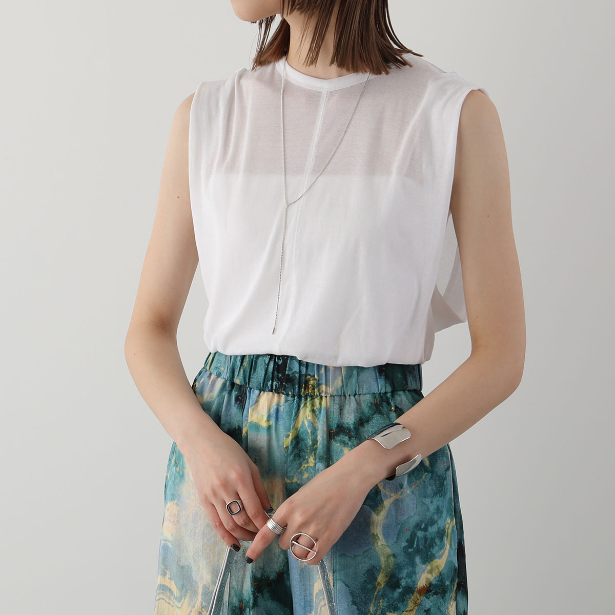 3.1 Phillip Lim スリーワンフィリップリム トップス F221-2435VPL レディース エコレザー ホルターネック ノースリーブ ステッチ SAND 3.1 Phillip Lim スリーワンフィリップリム トップス F221
