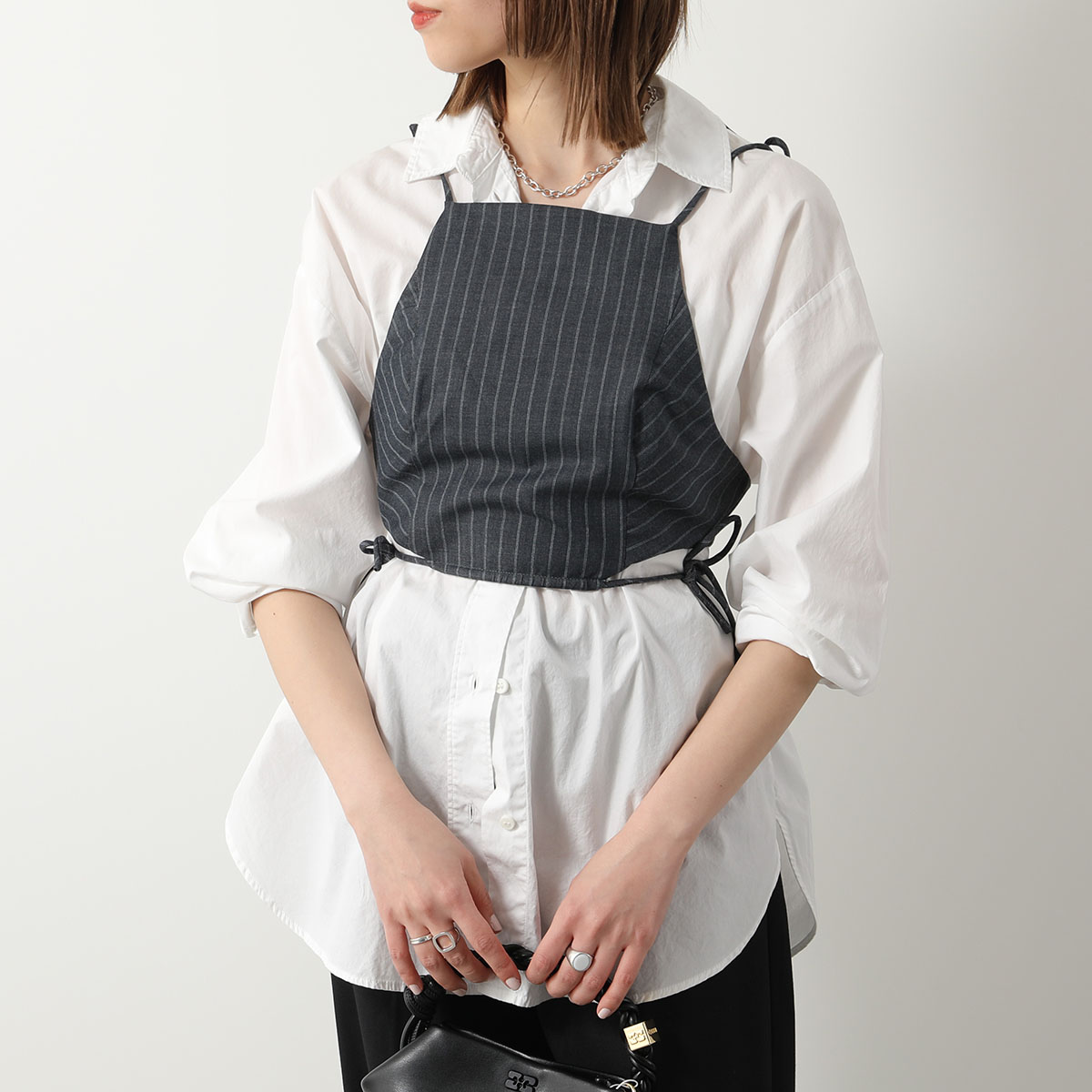楽天市場】GANNI ガニー シアー トップス Printed Mesh Long