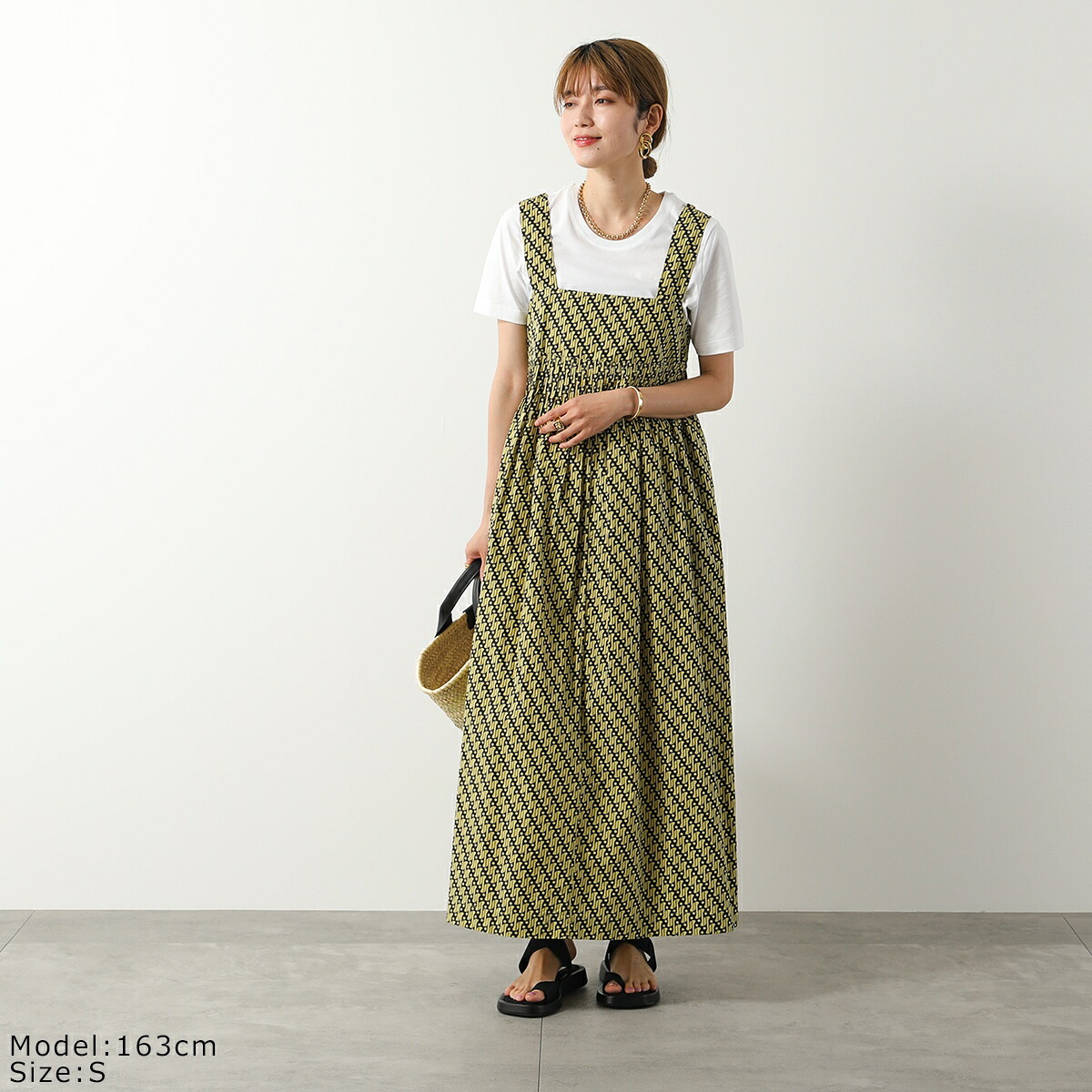 Sara mallika サラマリカ ワンピース 020541SK5 レディース ロング丈 