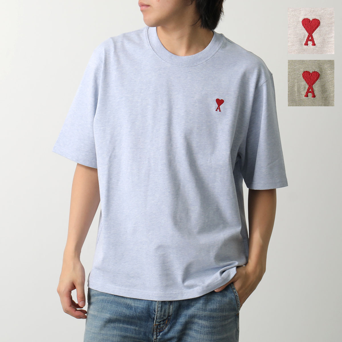 AMI PARIS アミ パリス Ami de Coeur Tシャツ AMI PARIS】アミ パリス AMI DE COEUR ロゴ Tシャツ (AMI PARIS