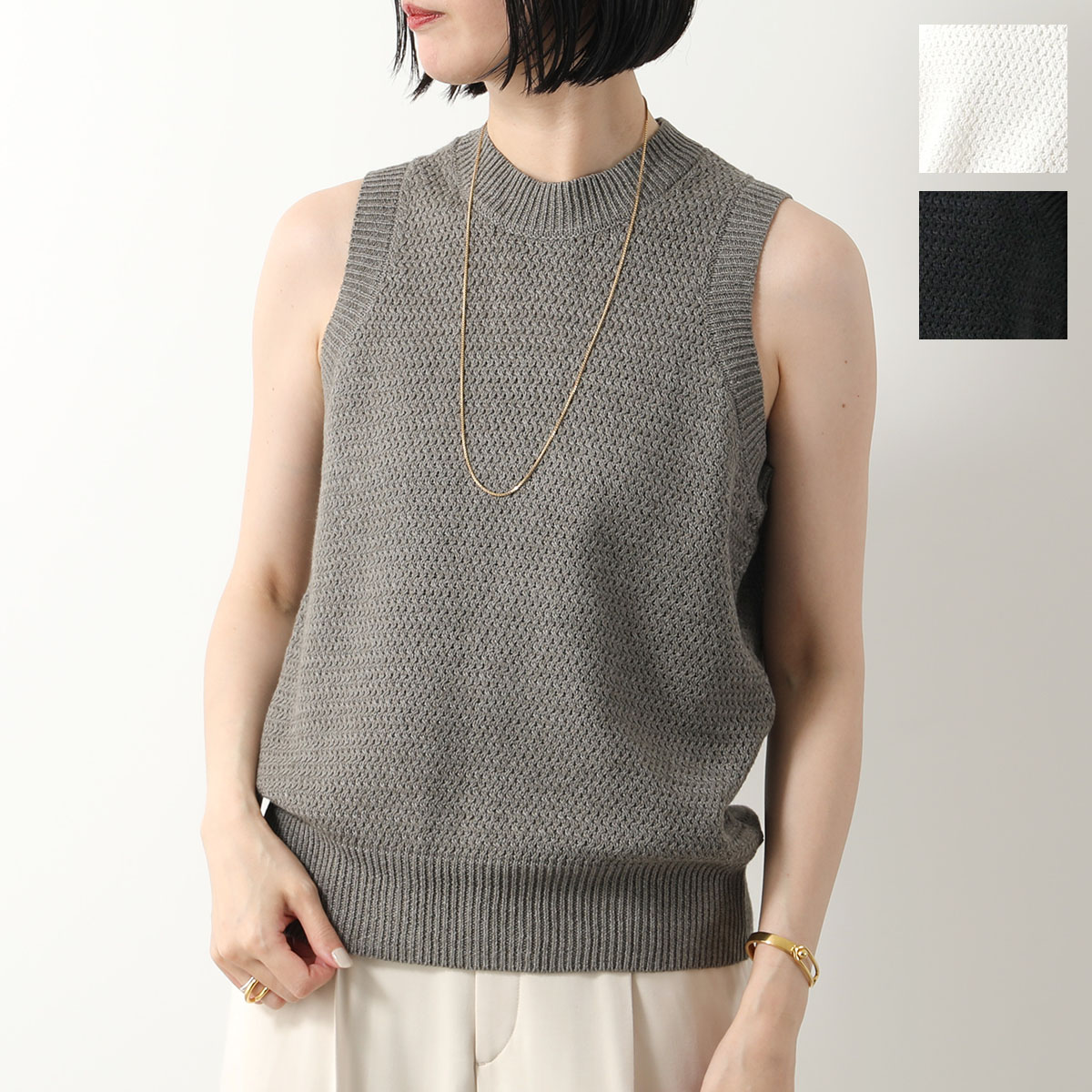 楽天市場】Toteme トーテム タンクトップ CURVED RIB TANK 211