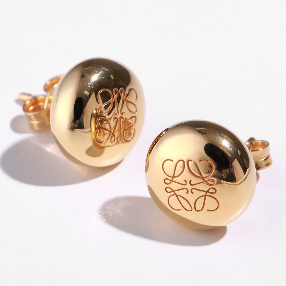 LOEWE ロエベ ピアス ANAGRAM PEBBLE アナグラム ペブル JANB239X01 