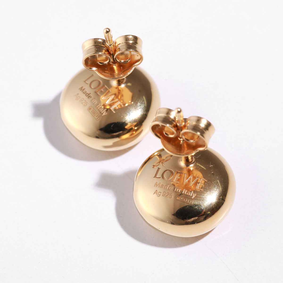 LOEWE ロエベ ピアス ANAGRAM PEBBLE アナグラム ペブル JANB239X01