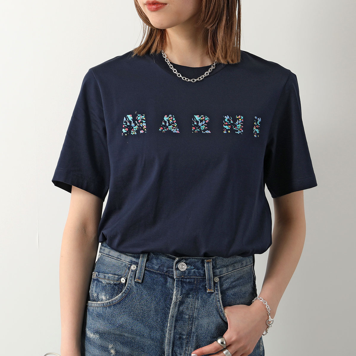 楽天市場】MARNI マルニ ノースリーブ Tシャツ THJE0306P0
