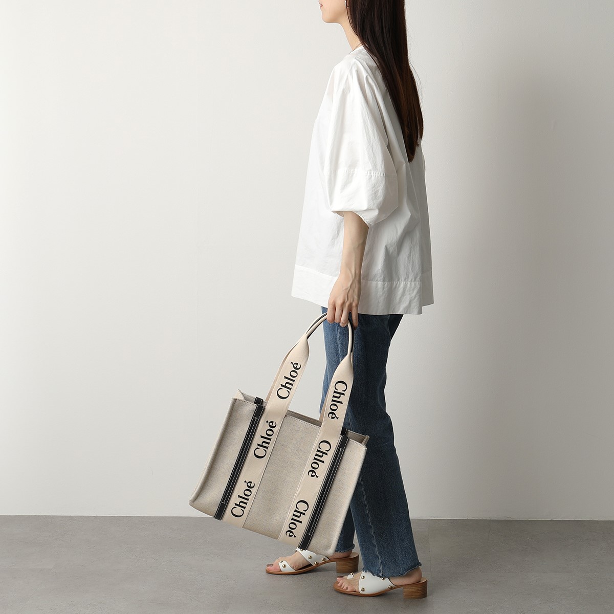 Chloe クロエ トートバッグ WOODY MEDIUM ウッディ ミディアム 