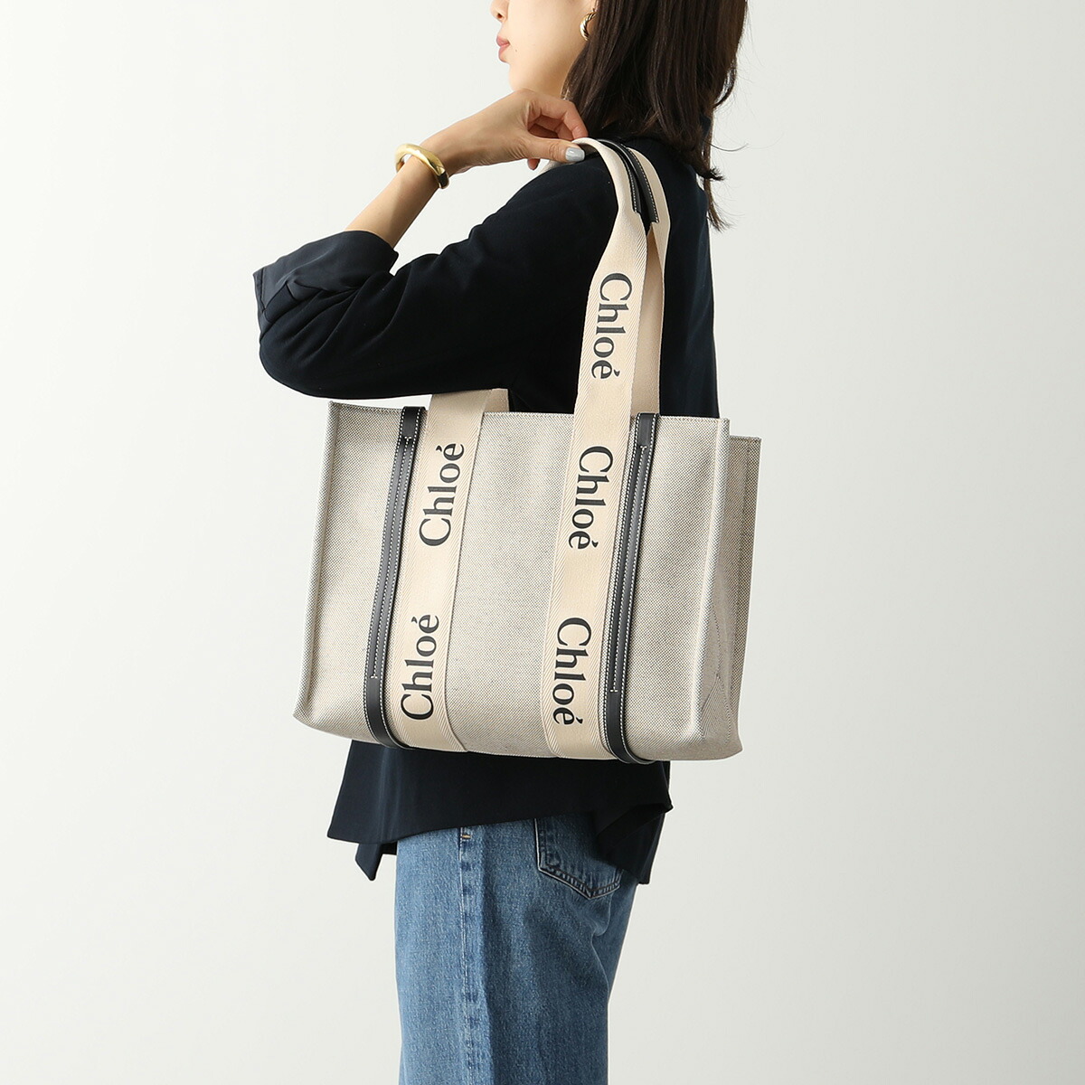 Chloe クロエ トートバッグ WOODY MEDIUM ウッディ ミディアム 