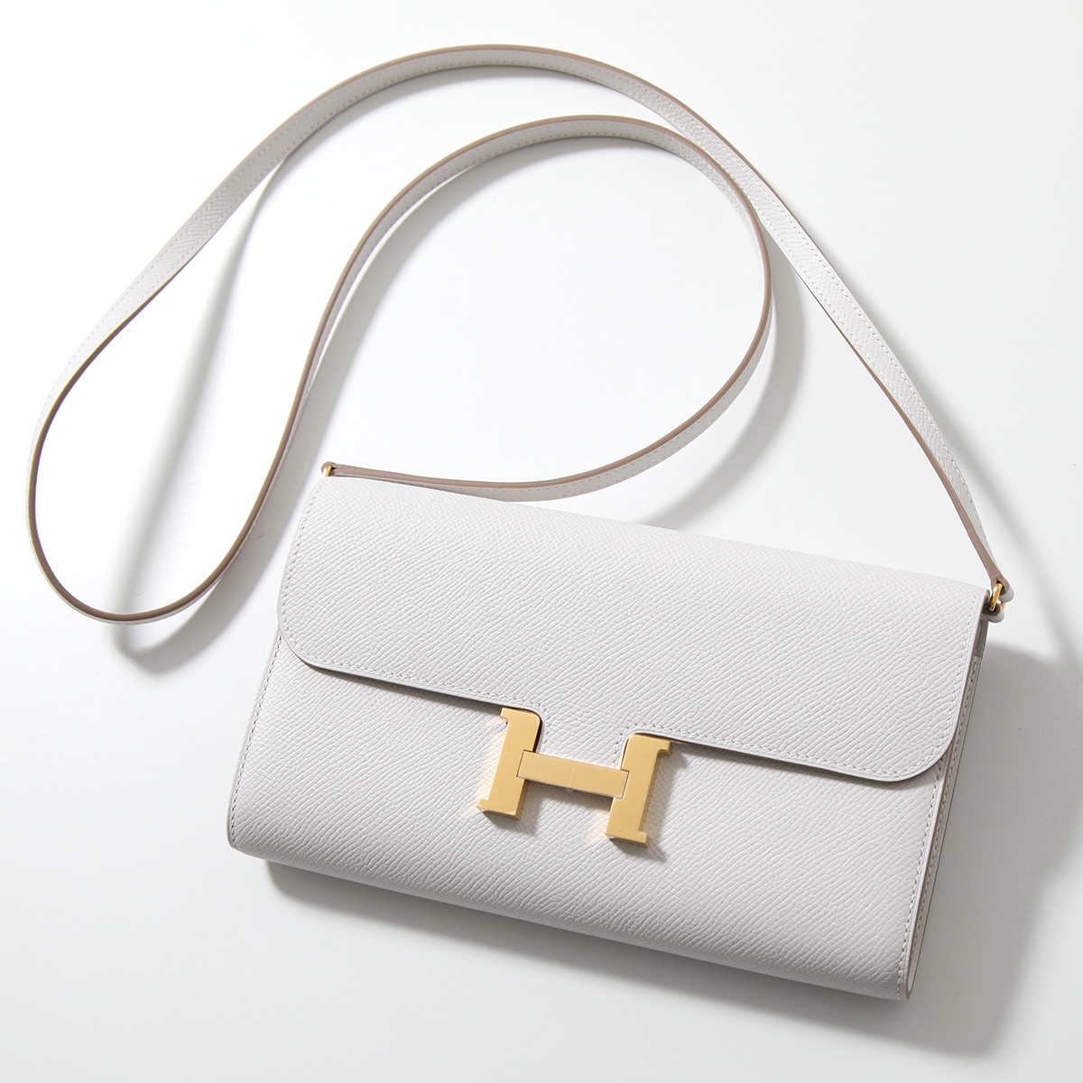 【上質感♪】HERMES ピロポーチ 小物入れ HERMES エルメス フォンケース Pilo ピロ アニョーミロ レザー
